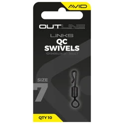 Avid Carp Outline QC Swivels